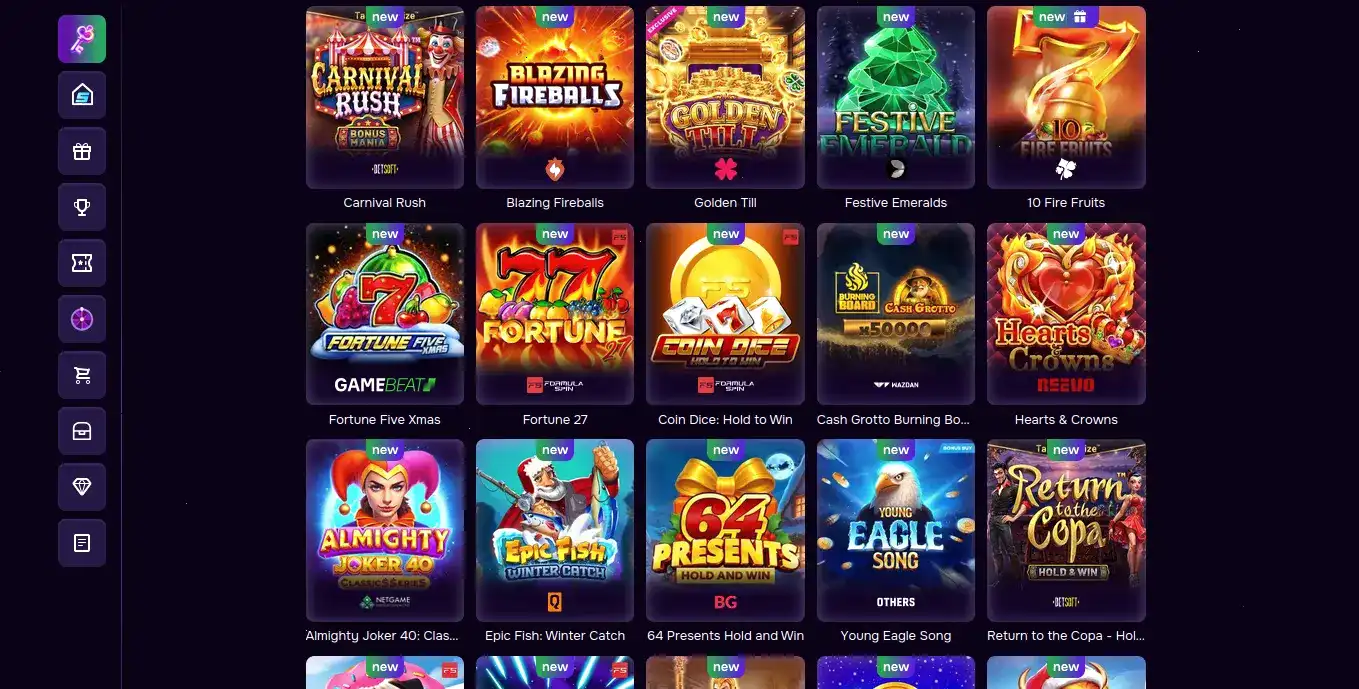 Мобильная версия Fresh casino на смартфоне